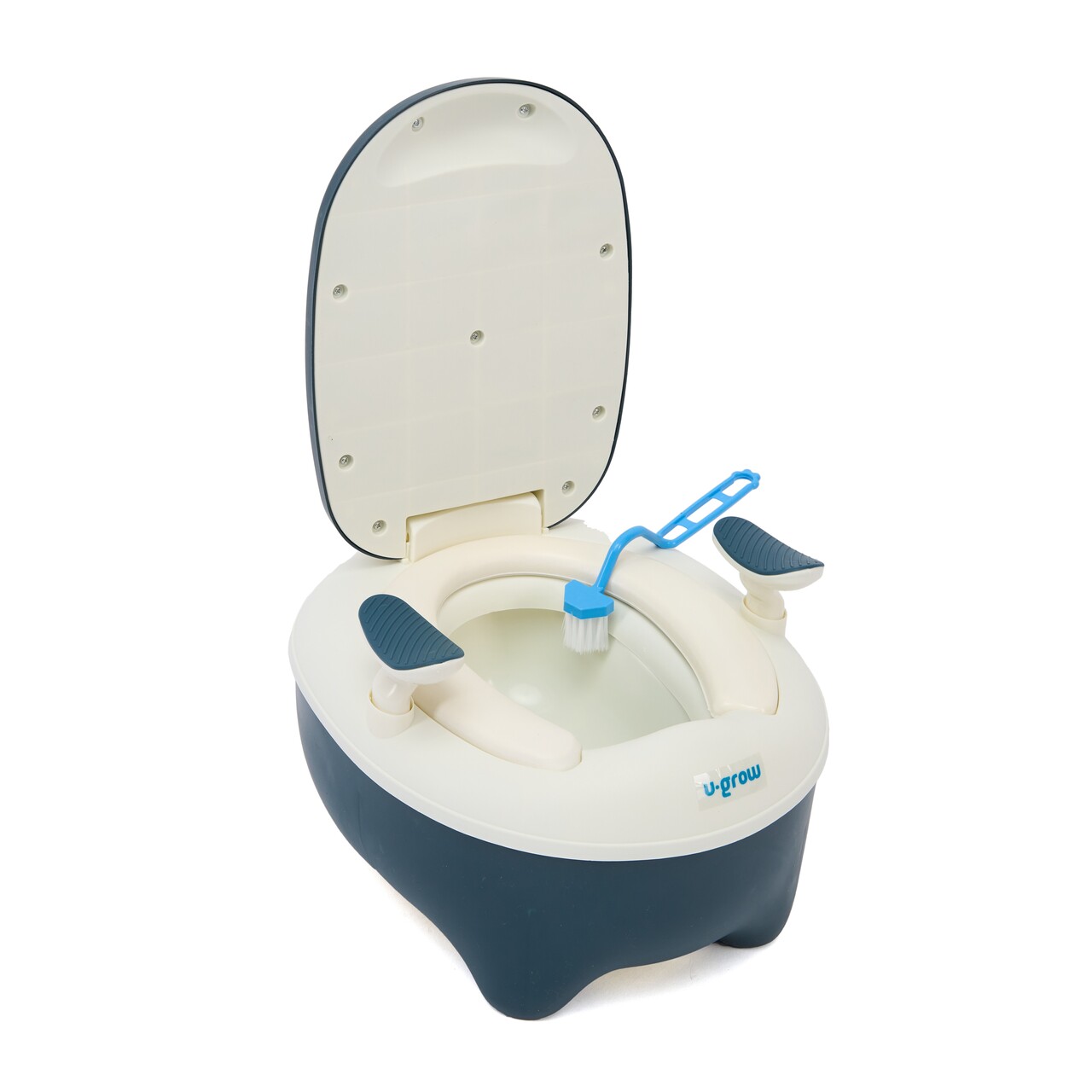 Olita cu manere U-grow, 31.5x22x36 cm, plastic, albastru - imagine 3